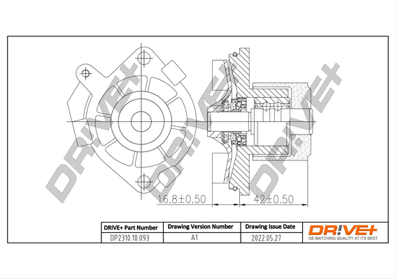 Water Pump - DP2310.10.093 Dr!ve+
