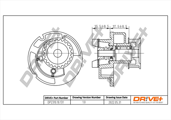 Water Pump - DP2310.10.131 Dr!ve+