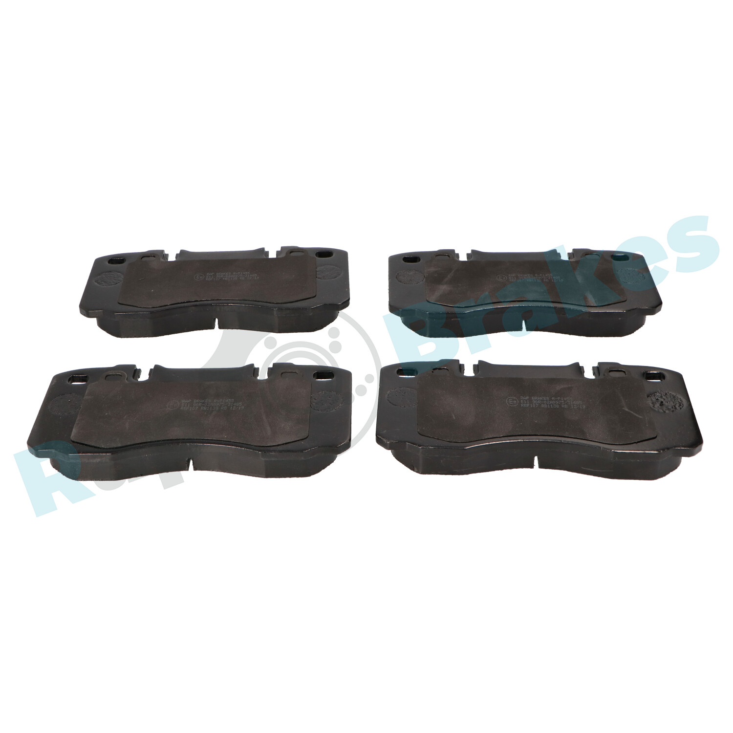 Brake Pad Set, disc brake - R-P1455 RAP BRAKES