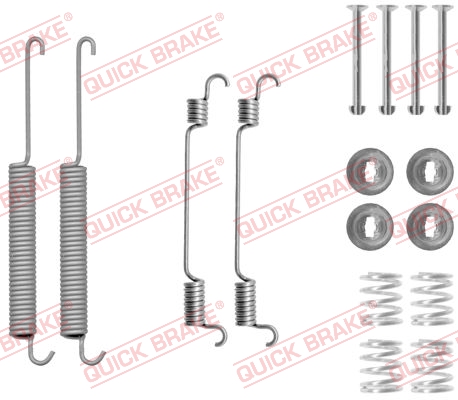 Комплектующие, тормозная колодка - 105-0806 QUICK BRAKE