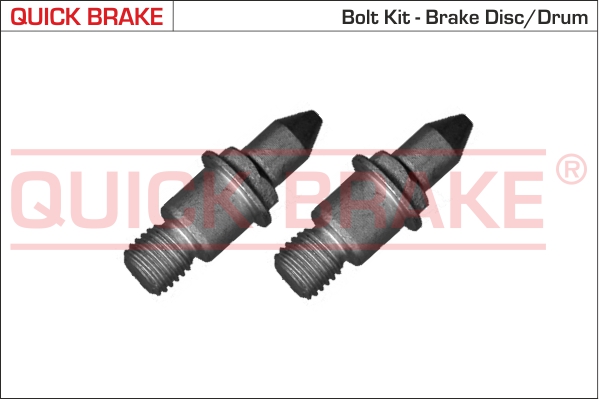Screw Set, brake disc - 11677K QUICK BRAKE