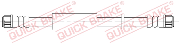 Brake Hose - 22.323 QUICK BRAKE