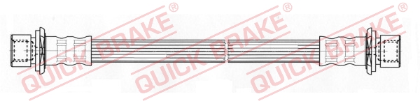 Brake Hose - 24.004 QUICK BRAKE