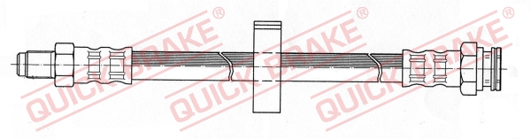 Brake Hose - 32.108 QUICK BRAKE