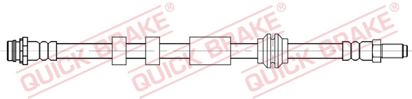 Brake Hose - 32.840 QUICK BRAKE