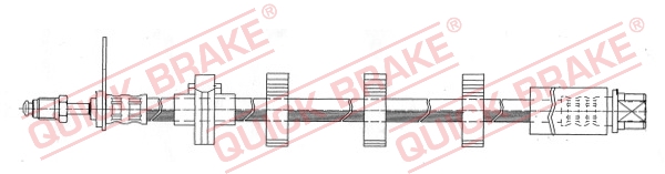 Тормозной шланг - 32.984 QUICK BRAKE