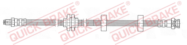 Brake Hose - 37.910 QUICK BRAKE