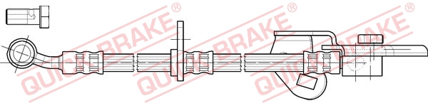Flessibile del freno - 80.902X QUICK BRAKE