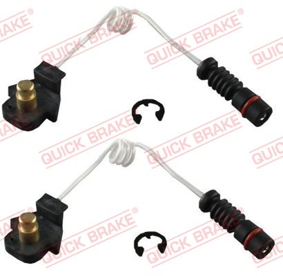 įspėjimo kontaktas, stabdžių trinkelių susidėvėjimas - WS 0184 A QUICK BRAKE