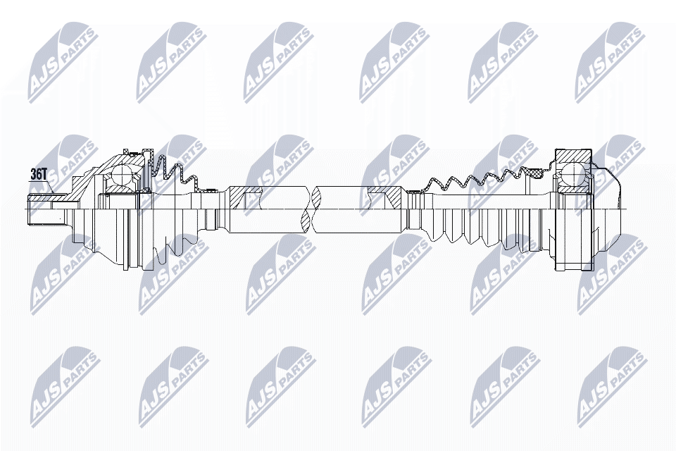 Drive Shaft - NPW-VW-059 NTY