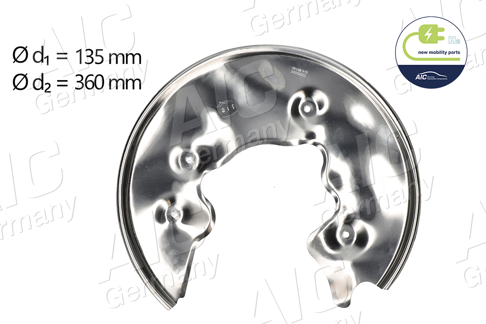 Splash Panel, brake disc - 56149 AIC
