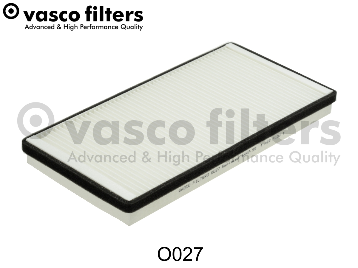 Filter, interior air - O027 DAVID VASCO