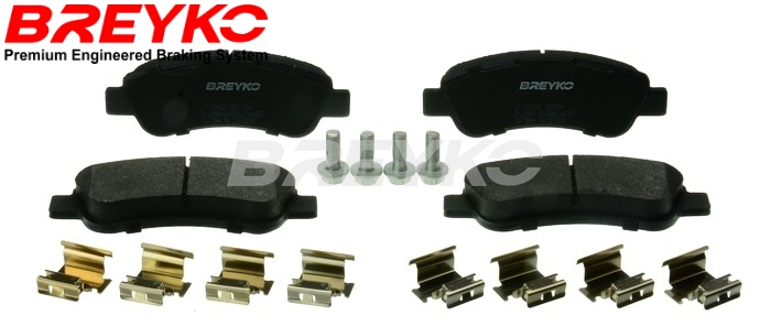 Brake Pad Set, disc brake - Q1682 DAVID VASCO