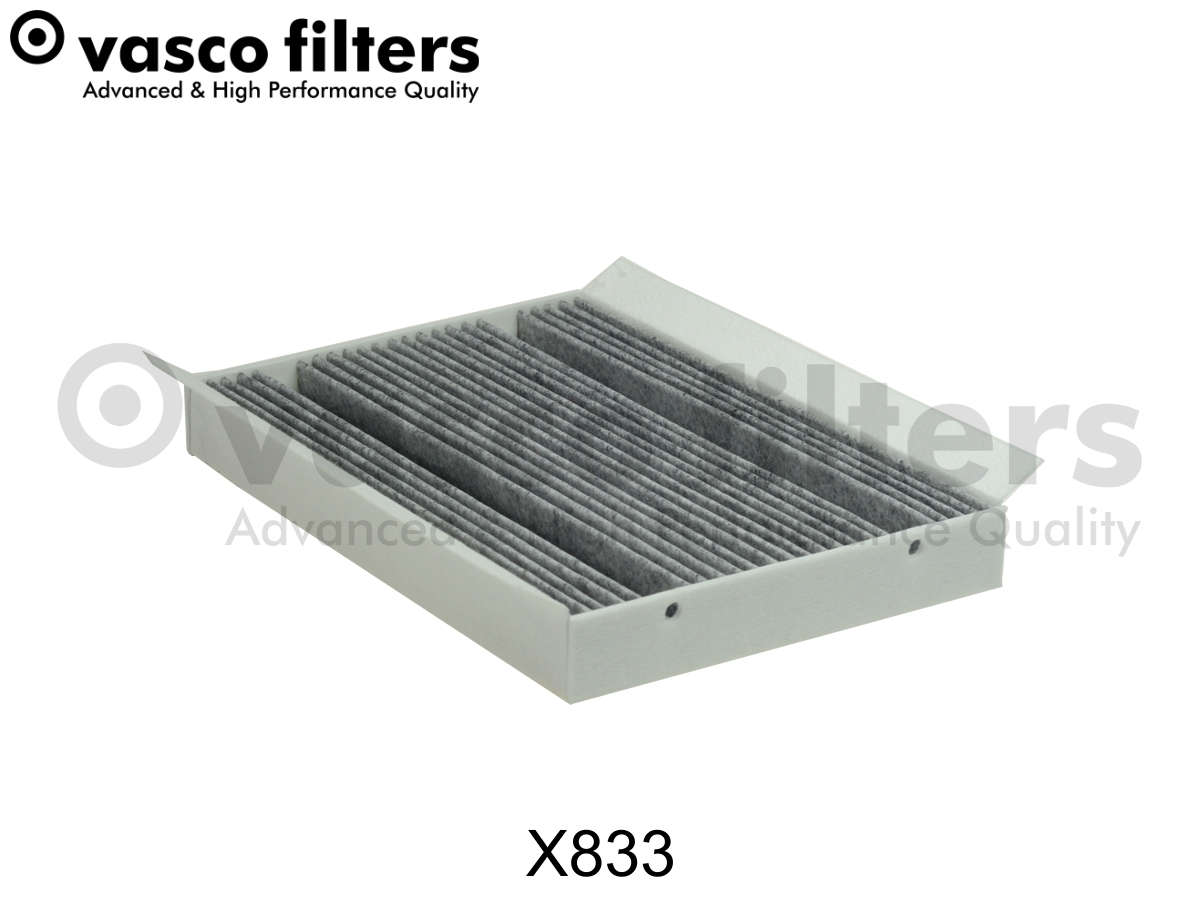 Filter, interior air - X833 DAVID VASCO