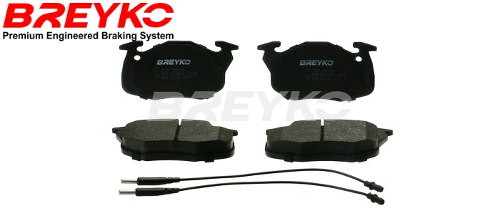 Brake Pad Set, disc brake - Z327 DAVID VASCO